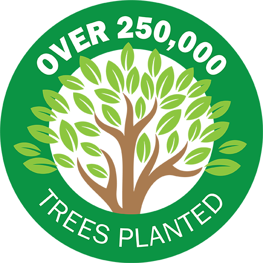 Over 250,000 Trees Planted